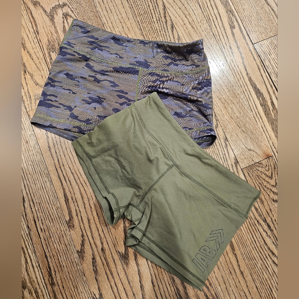 Women's Camouflage and Olive IAB MFG Shorts (INCLUDES BOTH PAIRS)